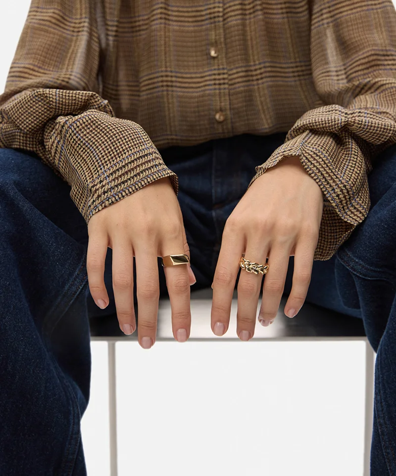 Ipekyol Set of Two Rings